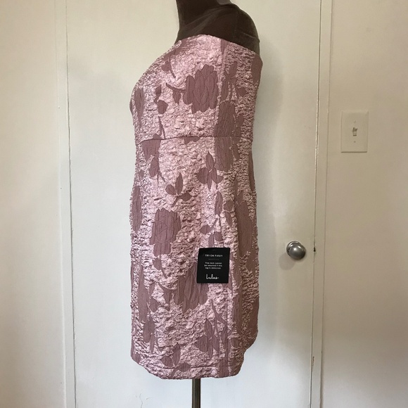 Lulu's Strapless Party Dress - Picture 4 of 10